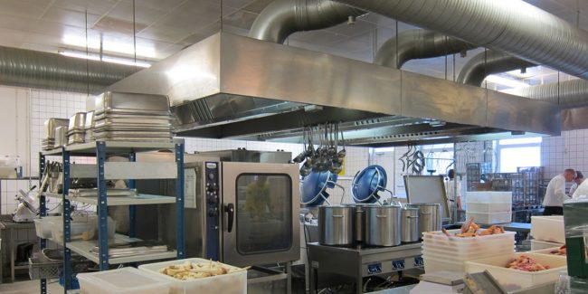 ventilation I køkkener